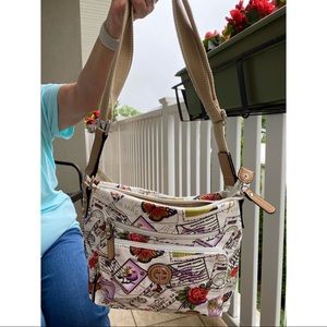 Giani Bernini Canvas Postcard Hobo